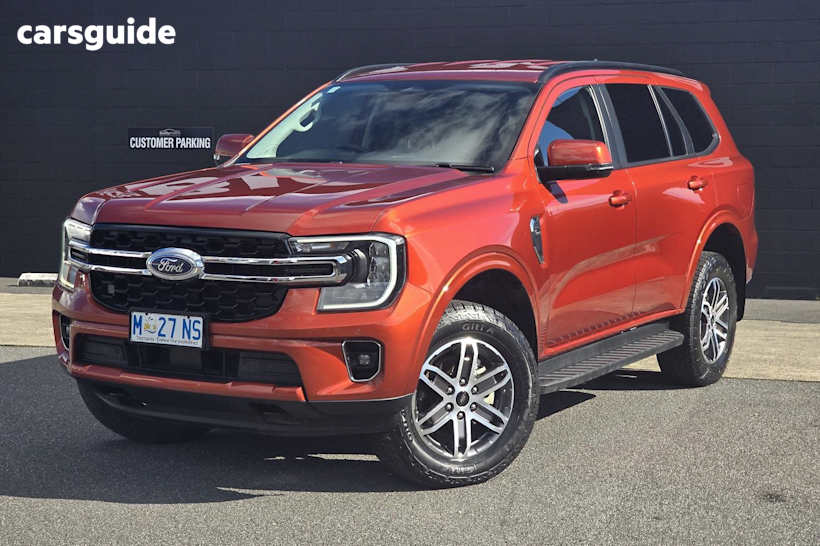 Orange 2023 Ford Everest SUV TREND 4X4