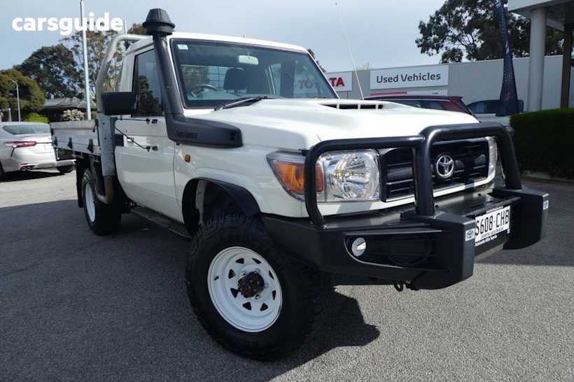 White 2020 Toyota LC MILITARY Ute Tray