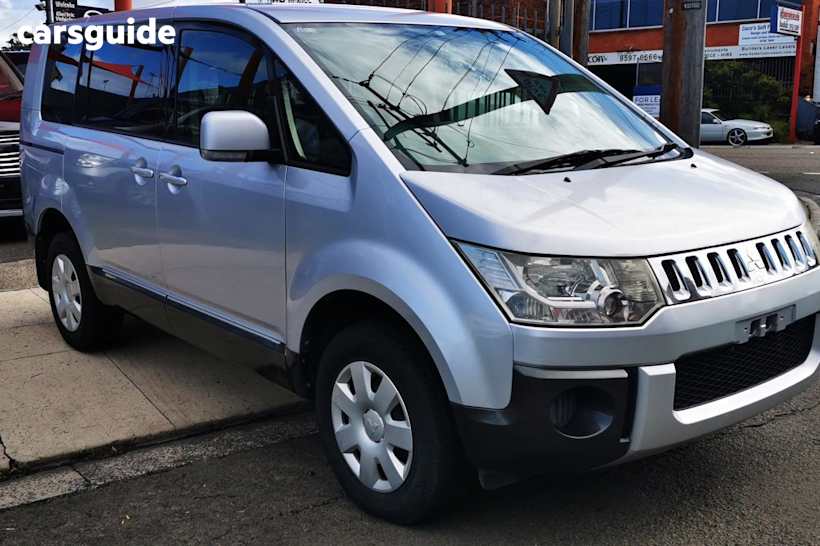 Silver 2009 Mitsubishi Delica OtherCar D:5