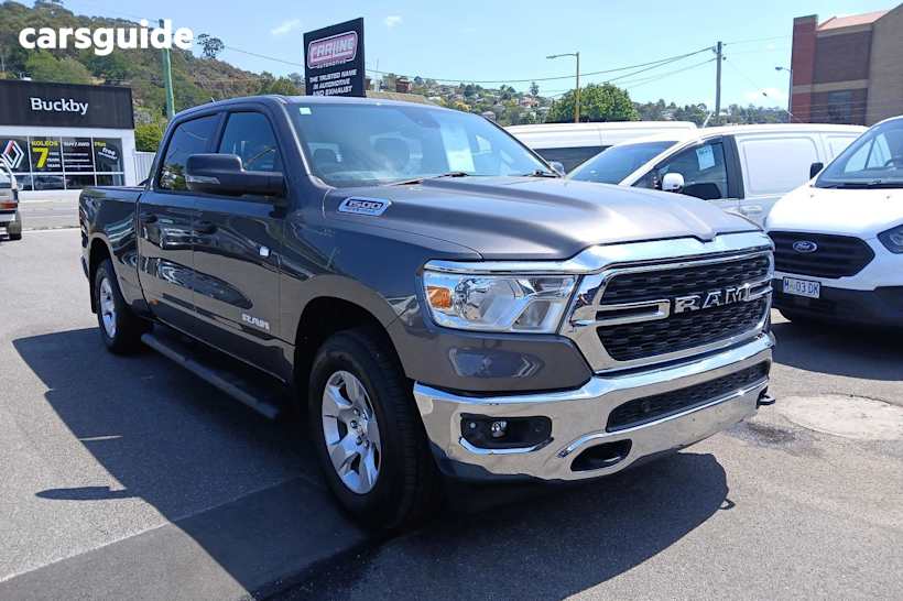 Grey 2023 Ram 1500 Ute Tray BIG HORN 4X4
