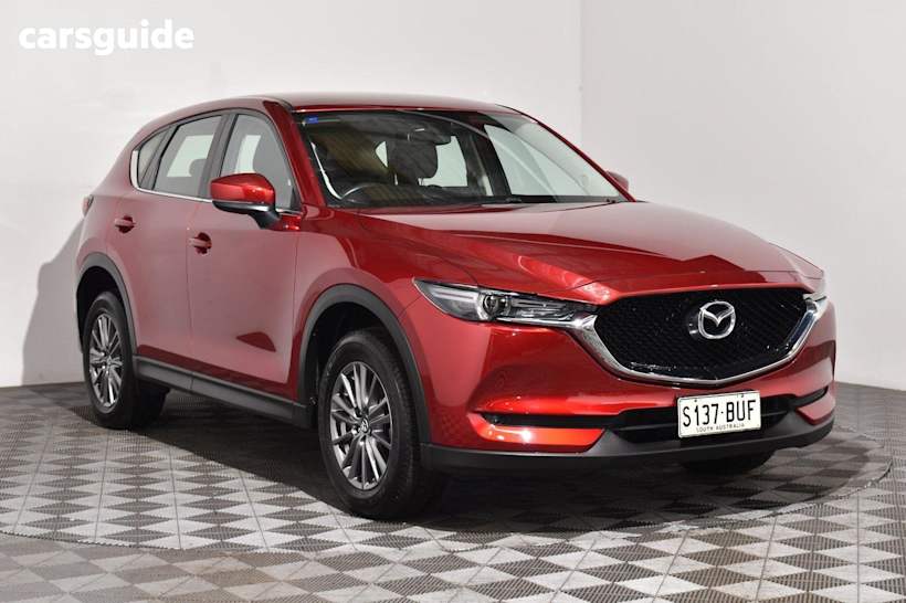 Red 2018 Mazda CX-5 SUV MAXX SPORT F