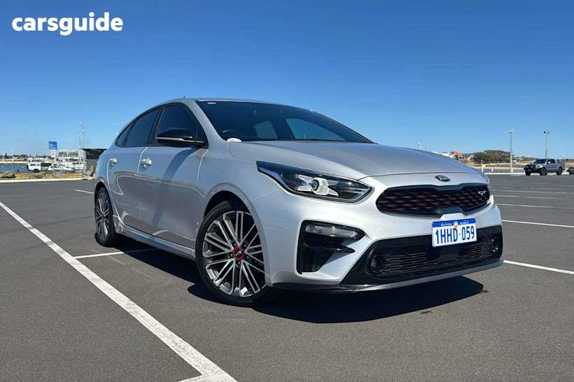 Silver 2021 Kia Cerato Hatch GT F