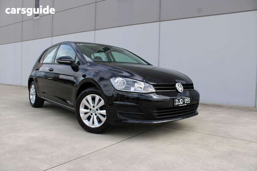 Black 2015 Volkswagen Golf Hatchback 90 Tsi Comfortline