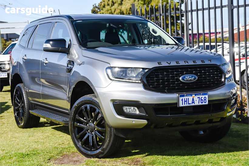 Silver 2021 Ford Everest SUV SPORT 4X4