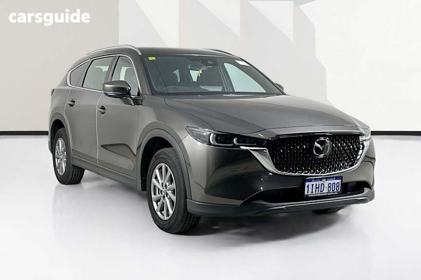 Grey 2024 Mazda CX-8 Wagon Sport (Fwd)
