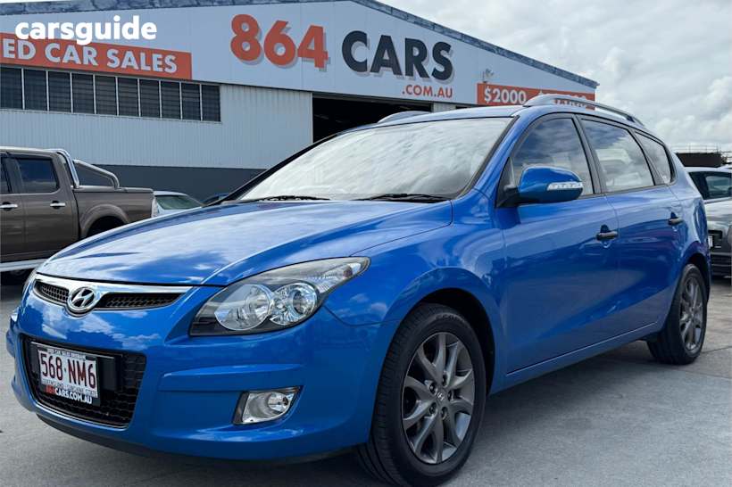 Blue 2010 Hyundai I30 SUV TROPHY