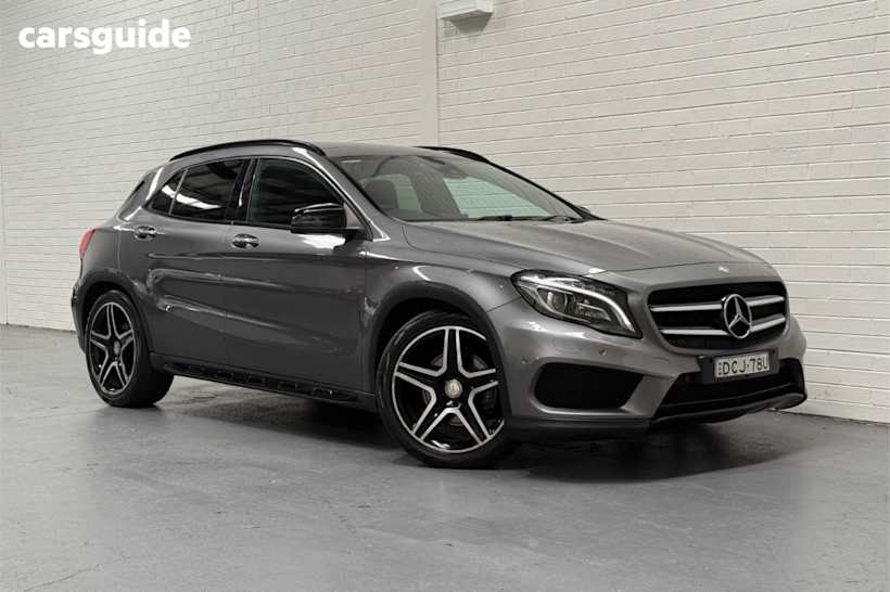 Grey 2015 Mercedes-Benz GLA250 Wagon 4Matic