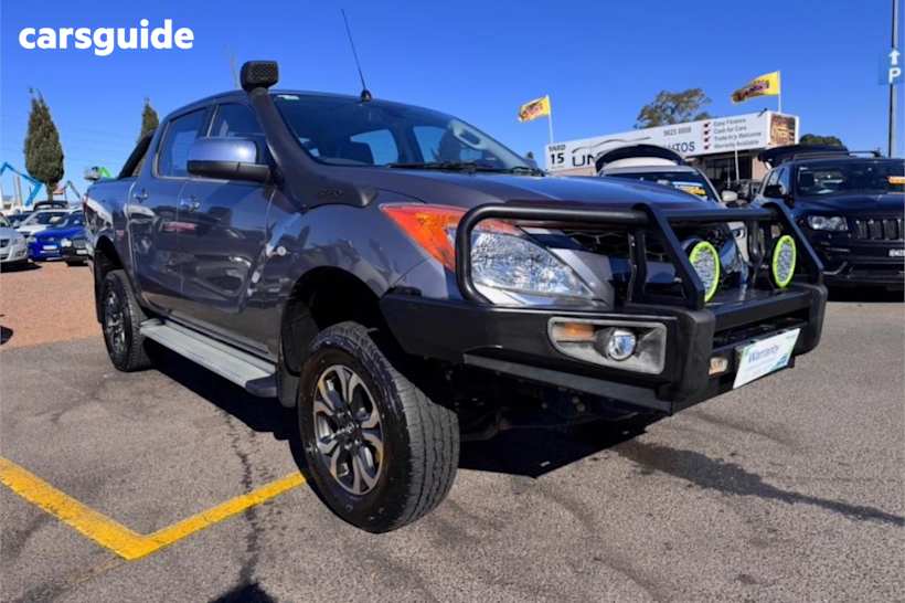 Grey 2015 Mazda BT-50 Ute Tray GT 4X4