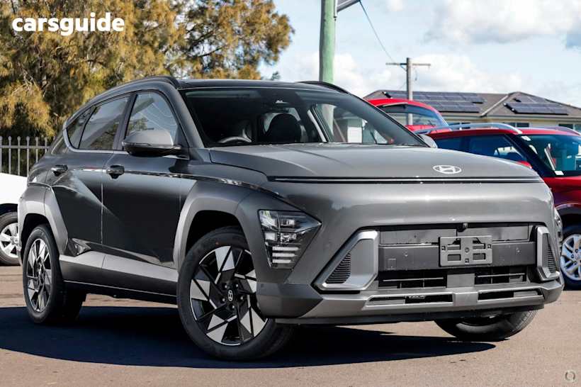 Grey 2025 Hyundai Kona SUV HYBRID PREMIUM F