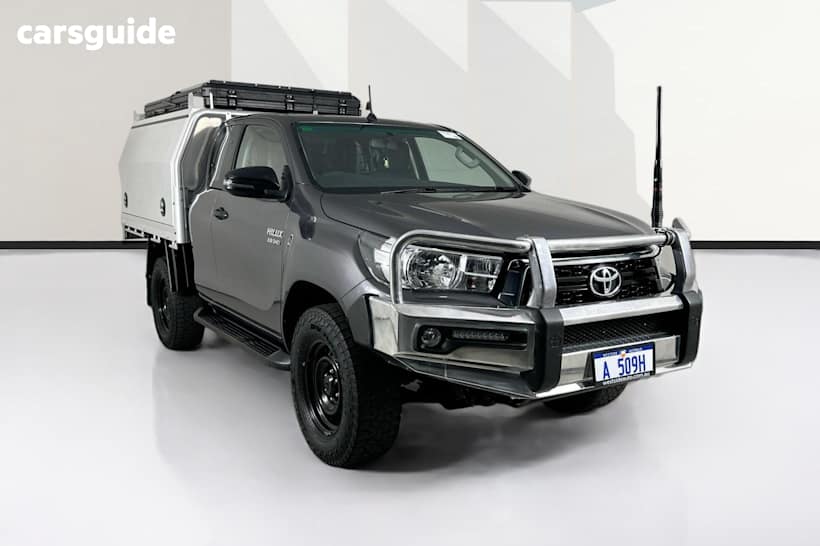 Grey 2019 Toyota Hilux X Cab Cab Chassis Sr (4X4)