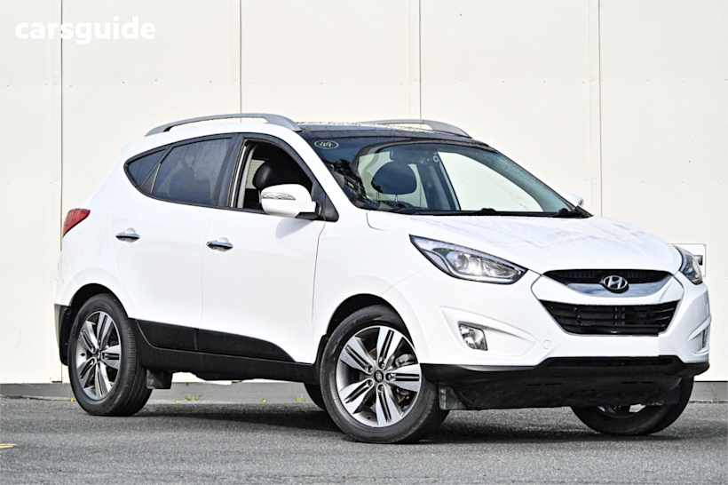 White 2014 Hyundai IX35 SUV HIGHLANDER 4X4