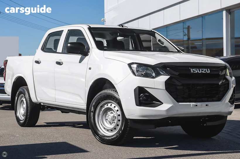 White 2025 Isuzu D-MAX Ute Tray SX HIGH RIDE R