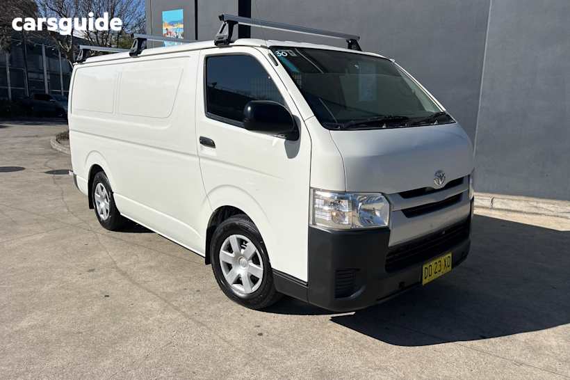 White 2018 Toyota HiAce Commercial R