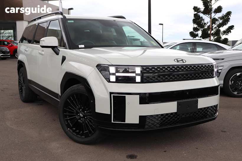 White 2025 Hyundai Santa FE SUV HYBRID CALLIGRAPHY 4X4