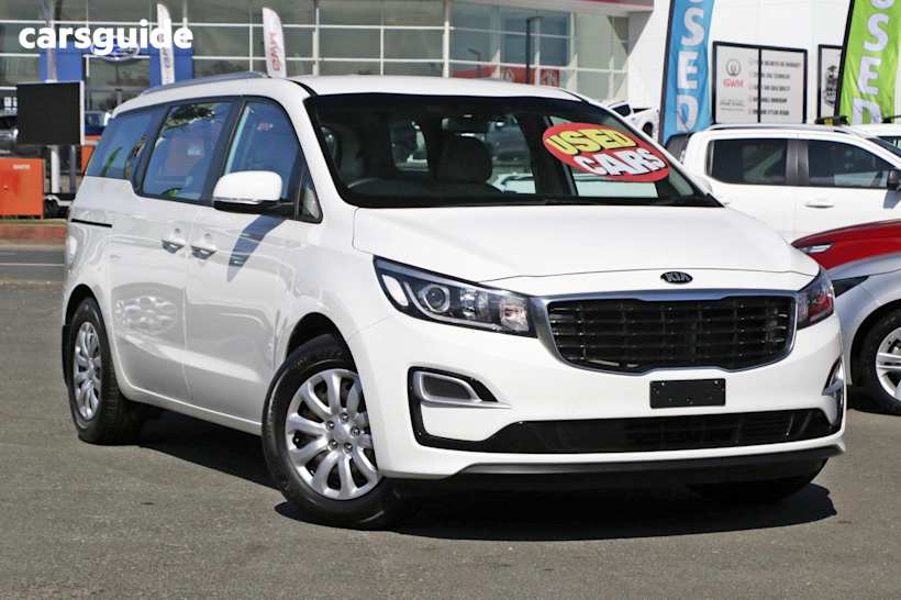 White 2020 Kia Carnival SUV S F