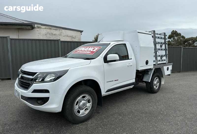White 2019 Holden Colorado Ute Tray LS 4X4