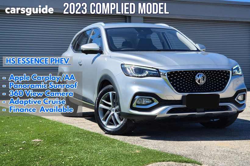 Silver 2023 MG HS Wagon Phev Essence +Ev