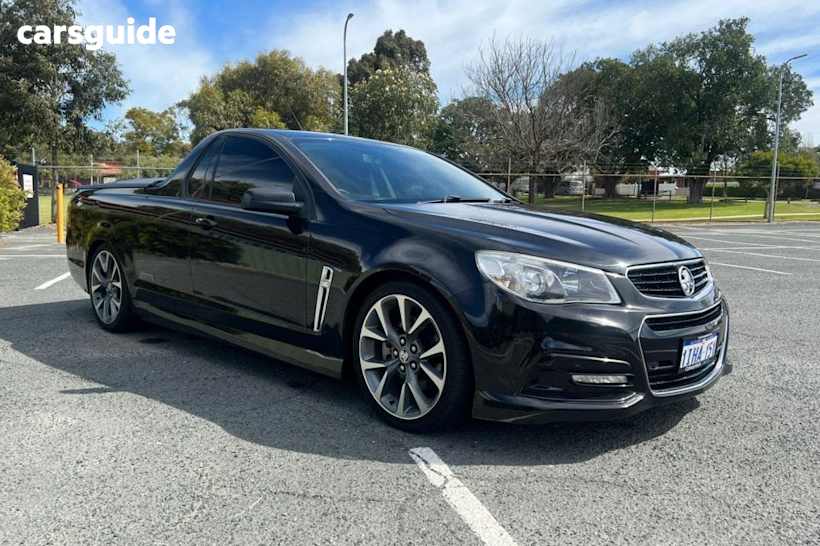 Black 2013 Holden UTE Utility Ss