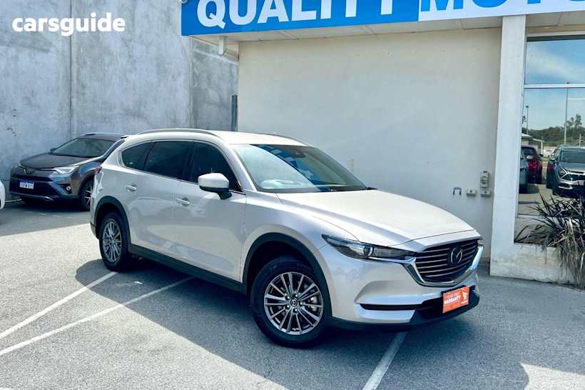 Silver 2021 Mazda CX-8 SUV SPORT F