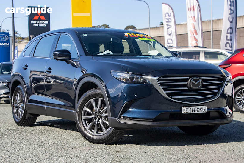 Blue 2020 Mazda CX-9 SUV TOURING F