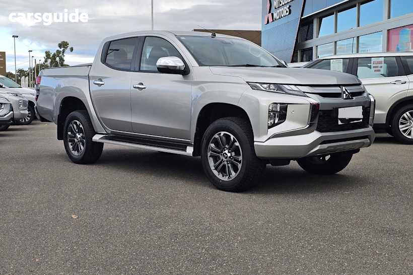 Silver 2021 Mitsubishi Triton Double Cab Pick Up Gls (4X4)