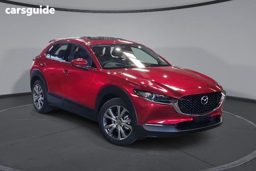 Red 2025 Mazda CX-30 SUV G20 ASTINA F