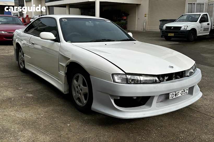 White 1996 Nissan 200SX Coupe Sports