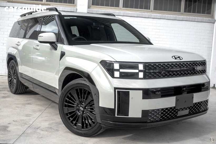 White 2025 Hyundai Santa FE SUV HYBRID CALLIGRAPHY 4X4