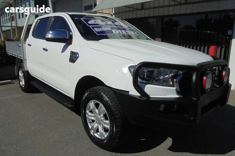 White 2021 Ford Ranger Ute Tray XLT 4X4
