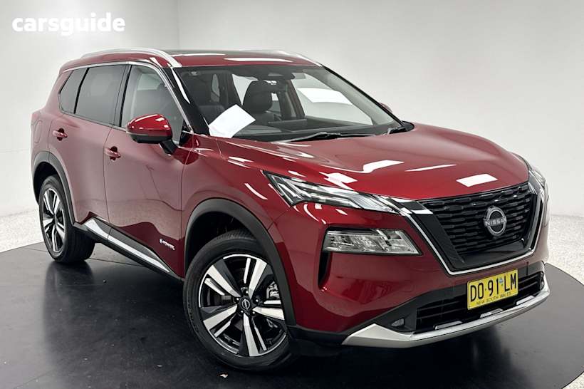 Red 2023 Nissan X-Trail SUV TI E-POWER 4WD