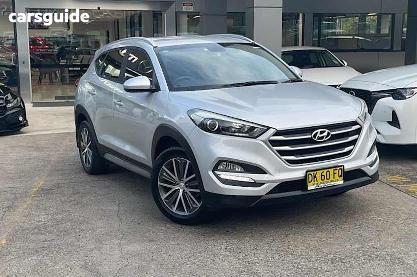 Silver 2016 Hyundai Tucson Wagon Elite (Fwd)