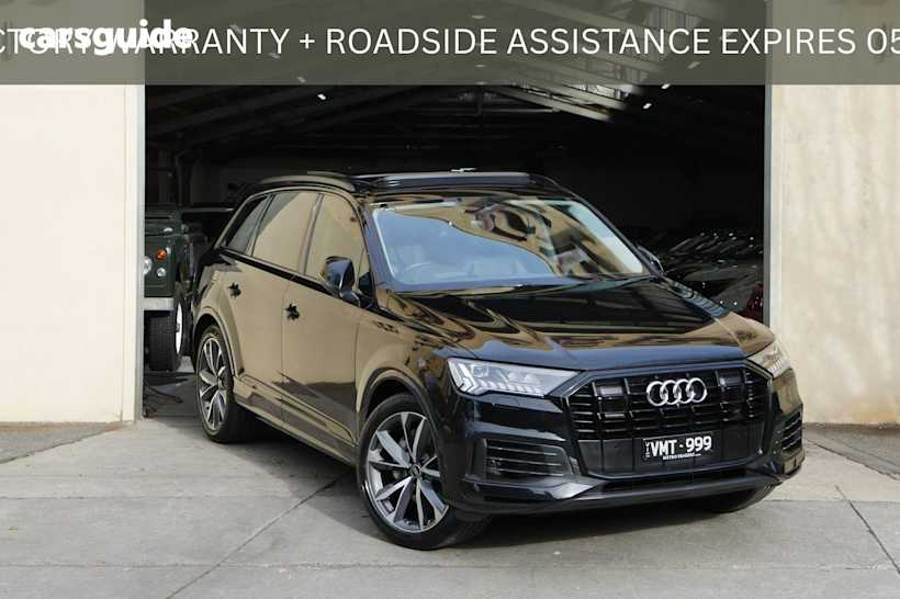 Black 2022 Audi Q7 SUV 50 TDI 4WD