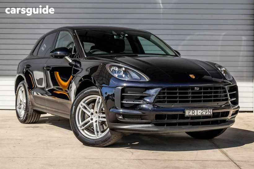 Black 2021 Porsche Macan SUV 4WD