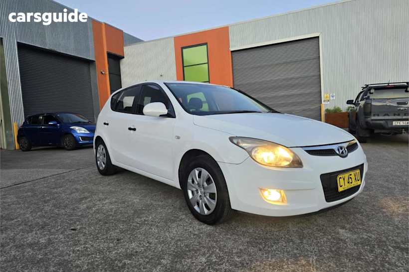 White 2011 Hyundai I30 Hatch SX F