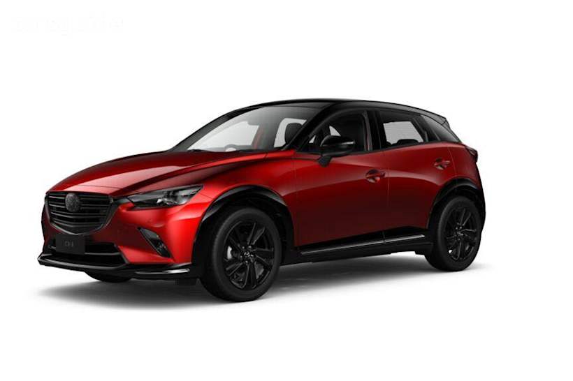 Red 2025 Mazda CX-3 SUV G20 GT SP F