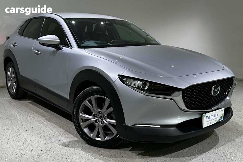 Silver 2020 Mazda CX-30 SUV G20 EVOLVE F