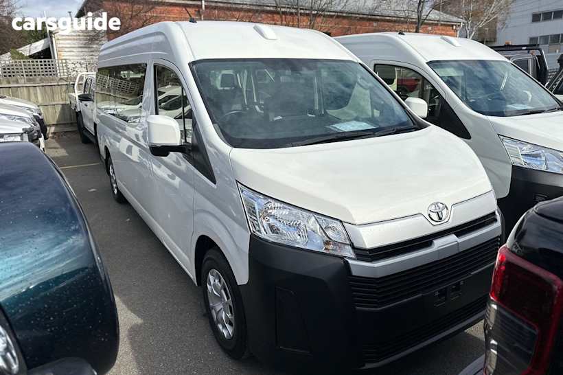 White 2021 Toyota HiAce OtherCar COMMUTER R