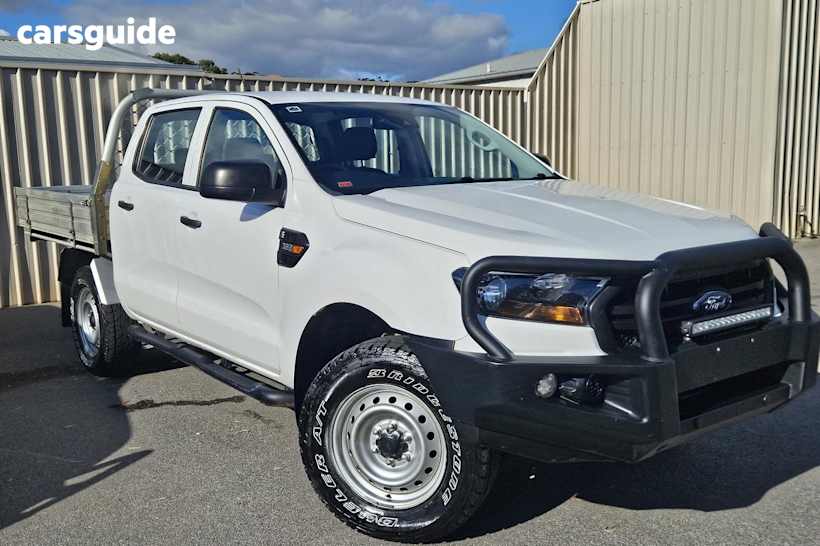 White 2021 Ford Ranger Ute Tray XL 4X4