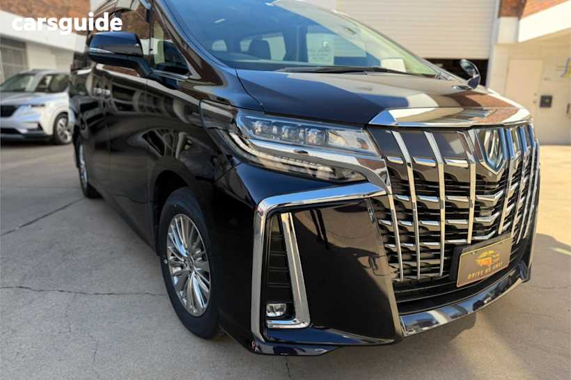 Black 2022 Toyota Alphard SUV SR C PACKAGE