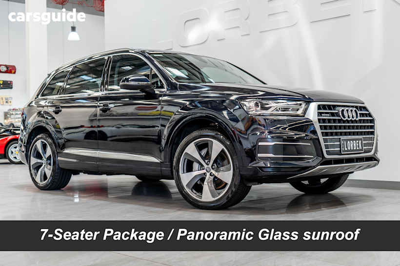 Blue 2016 Audi Q7 SUV TDI