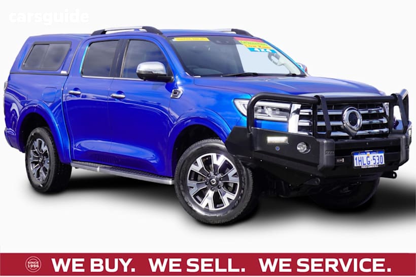 Blue 2021 GWM UTE Dual Cab Utility Cannon-X (4X4)