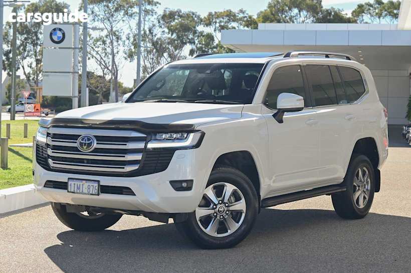 White 2021 Toyota Landcruiser SUV VX 4X4