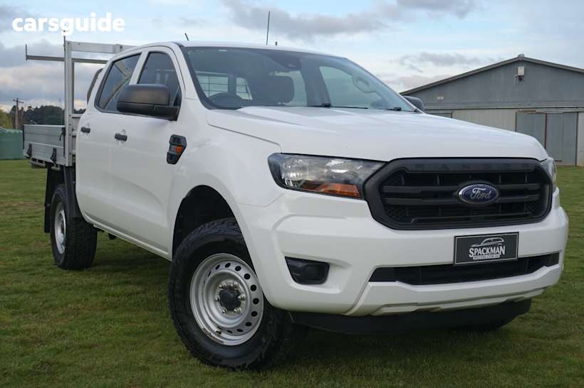 White 2021 Ford Ranger Cab Chassis Xl 3.2 (4X4)