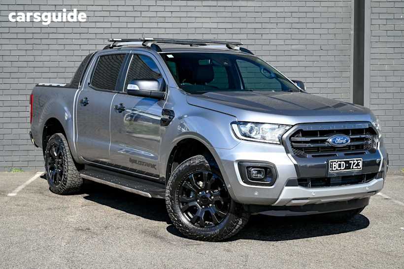 Silver 2019 Ford Ranger Ute Tray WILDTRAK 4X4