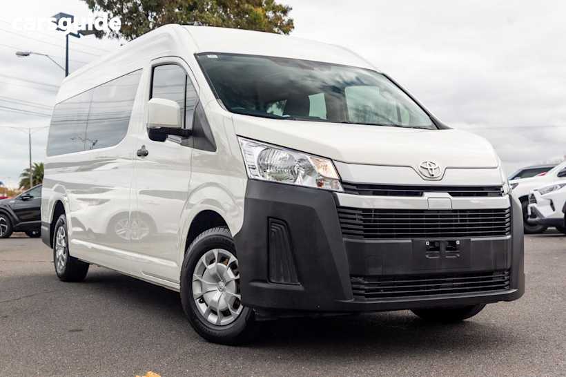 White 2020 Toyota HiAce OtherCar COMMUTER R