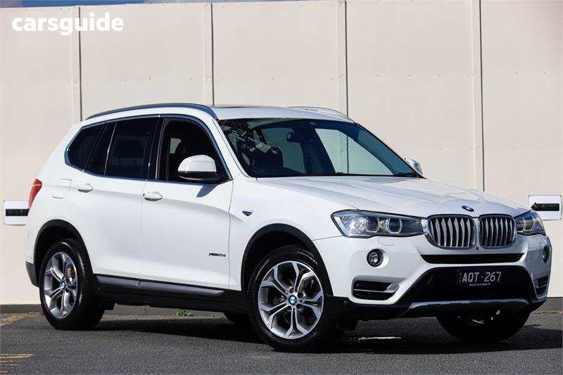 White 2017 BMW X3 SUV XDRIVE20D 4X4