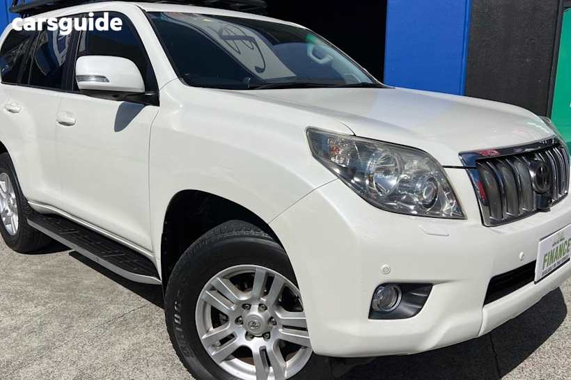 White 2013 Toyota Landcruiser Prado Wagon Kakadu (4X4)