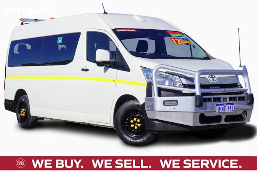 White 2023 Toyota HiAce OtherCar COMMUTER