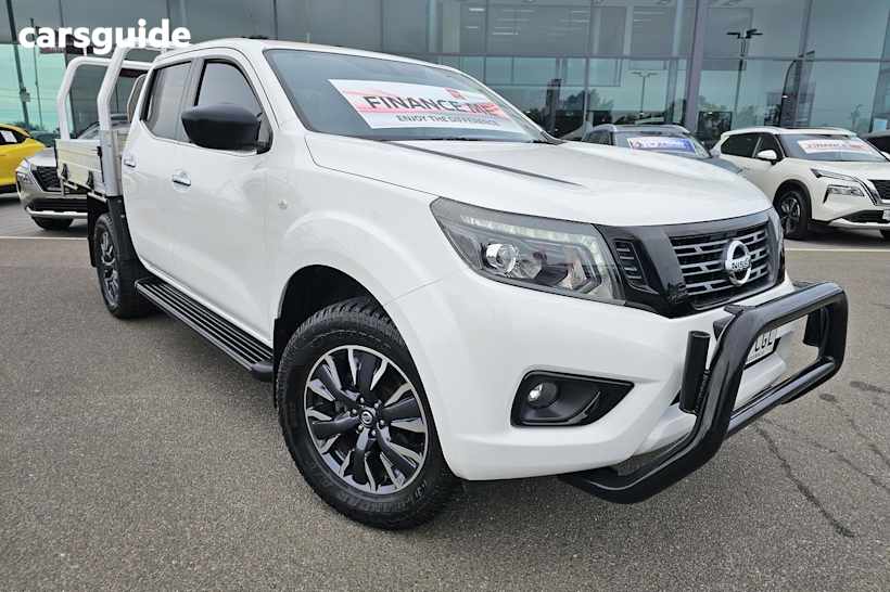White 2020 Nissan Navara Ute Tray ST R