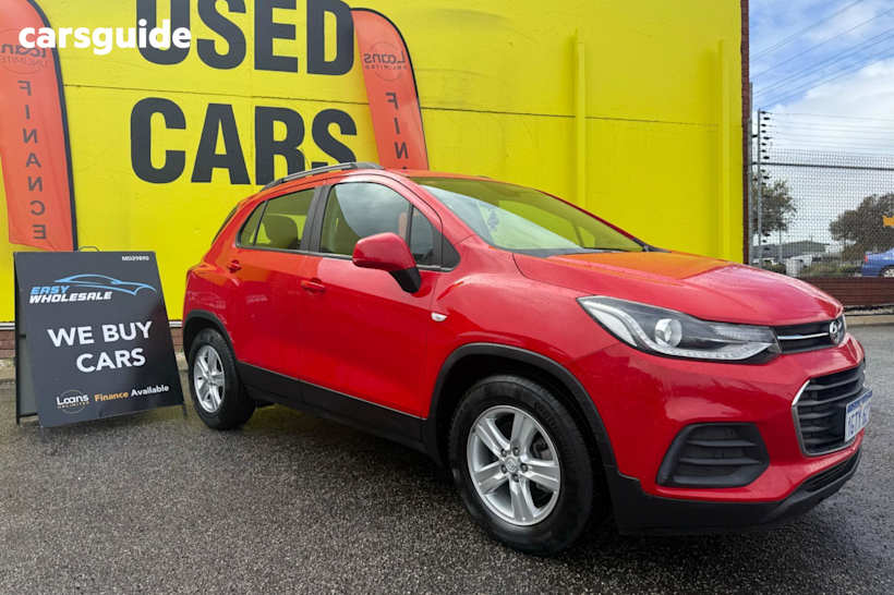Red 2018 Holden Trax SUV LS F